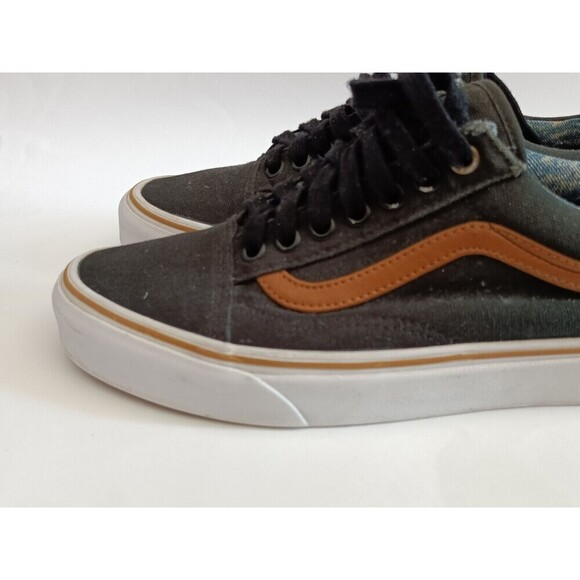 Vans Old Skool Shoes Men's 6.5 Black Low Top Sneakers - Picture 5 of 8